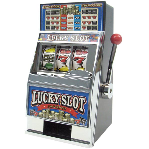 Lucky Slot Machine Bank - Play the Game