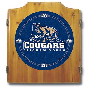 BYU Dart Cabinet - Includes Darts and Board