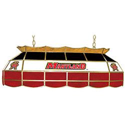 Maryland University Stained Glass 40 Inch Tiffany Lamp