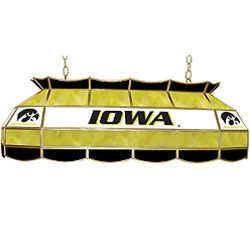 University of Iowa 40 Inch Stained Glass Tiffany Light