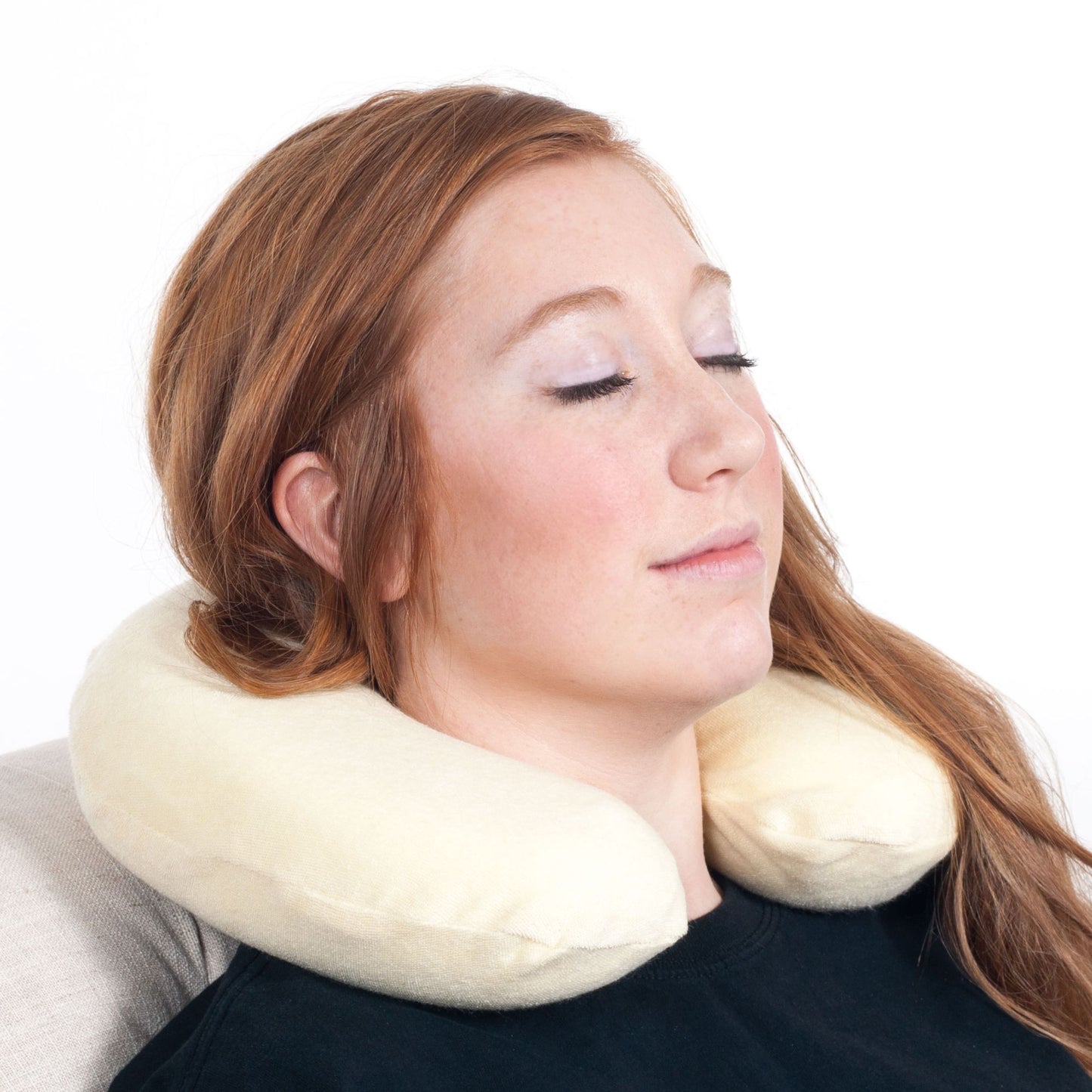 Memory Foam Head and Neck Support Transit Pillow