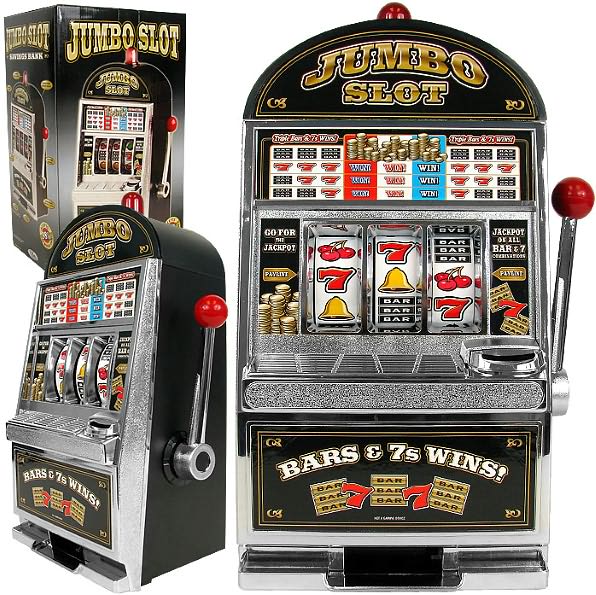 Jumbo Slot Machine Bank - Replication