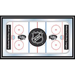 NHL Rink Mirror with NHL Shield Logo