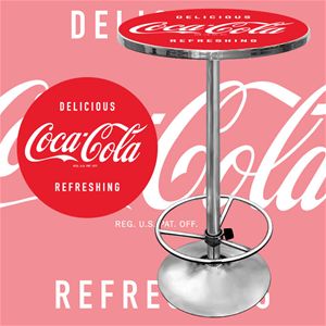 Coca Cola Vintage Pub Table