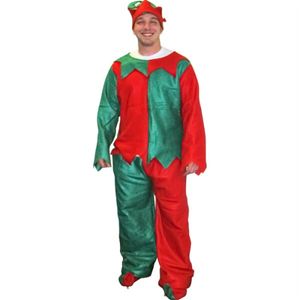 Santa S Helper Adult Elf Costume - Men S
