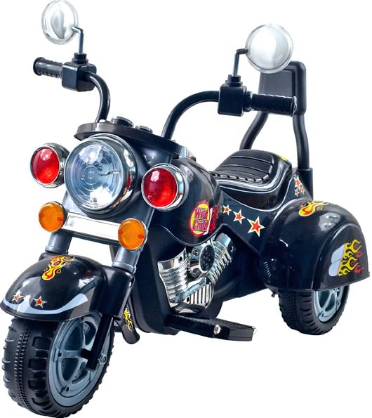 Lil Rider Road Warrior Motorcycle - Black