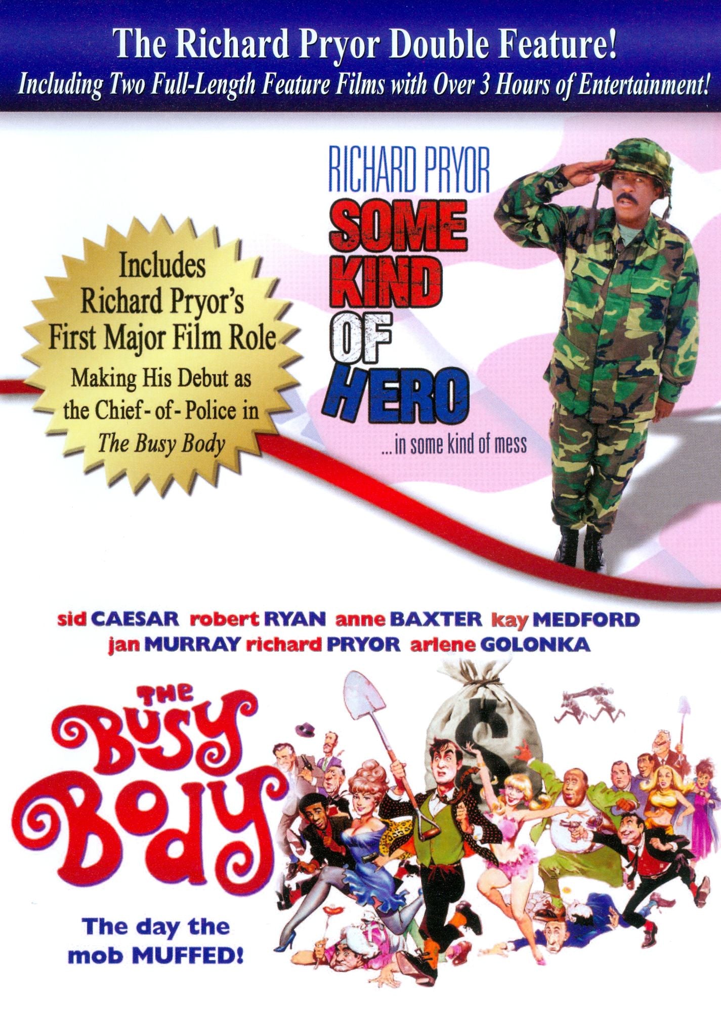 The Richard Pryor Double Feature: Some Kind of Hero/The Busy Body [2 Discs]