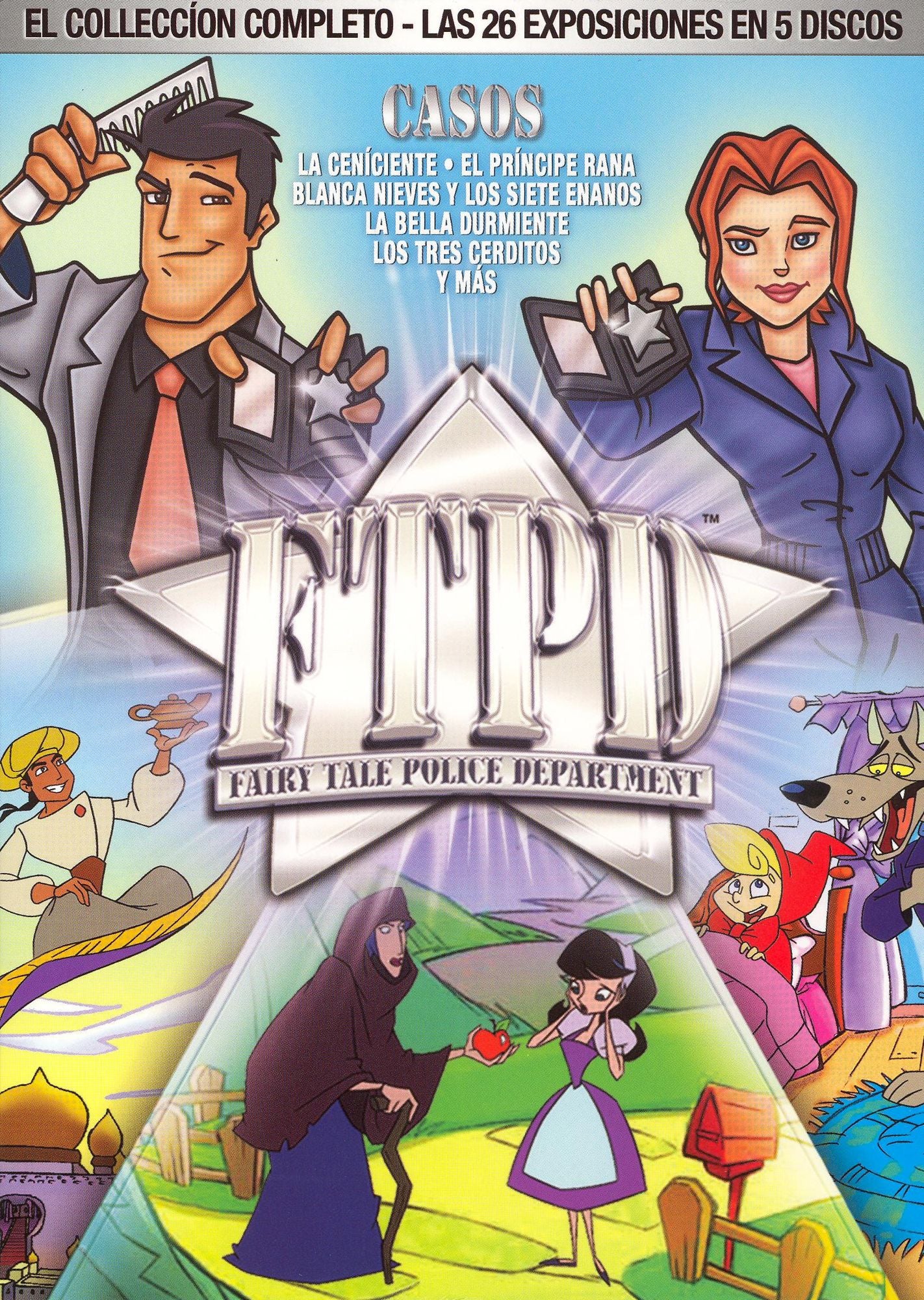 Fairy Tale Police Department: El Colleccion Completo [5 Discs] [Spanish]