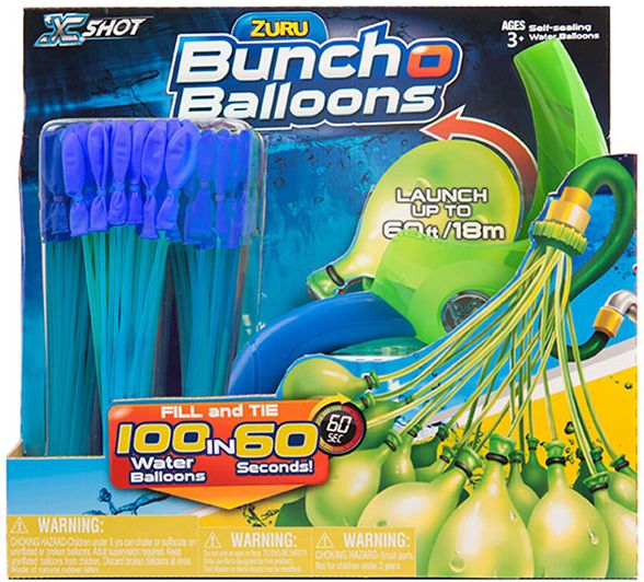 Zuru Bunch O Balloons- Launcher with 3Bunch O Balloons,Bulk,6pcs