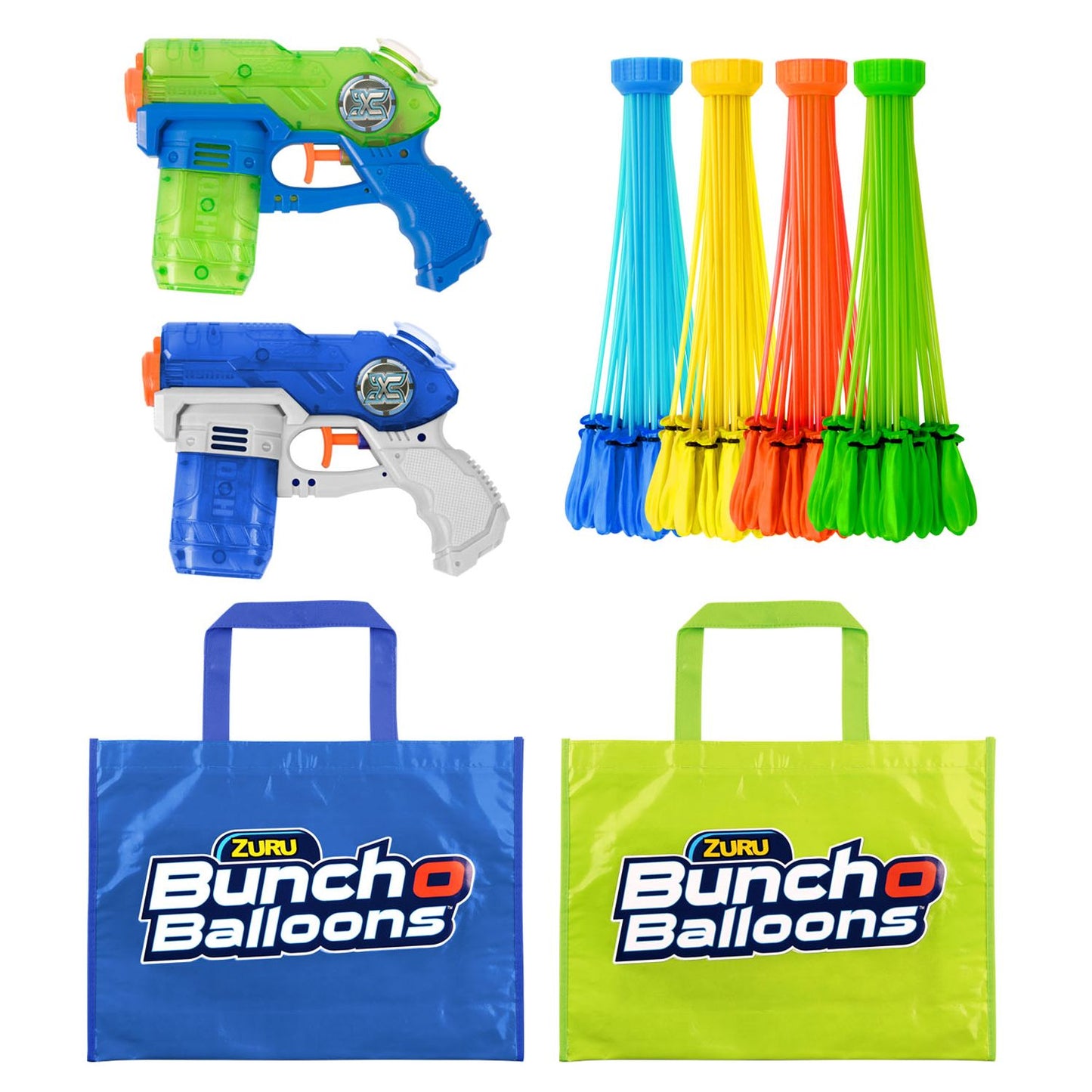 Bunch O Balloons Mega Pack - 4 Bunches O Balloons and 2 Stealth Soakers