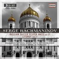 Rachmaninov: Russian Easter Vesper Mass [CD+DVD]