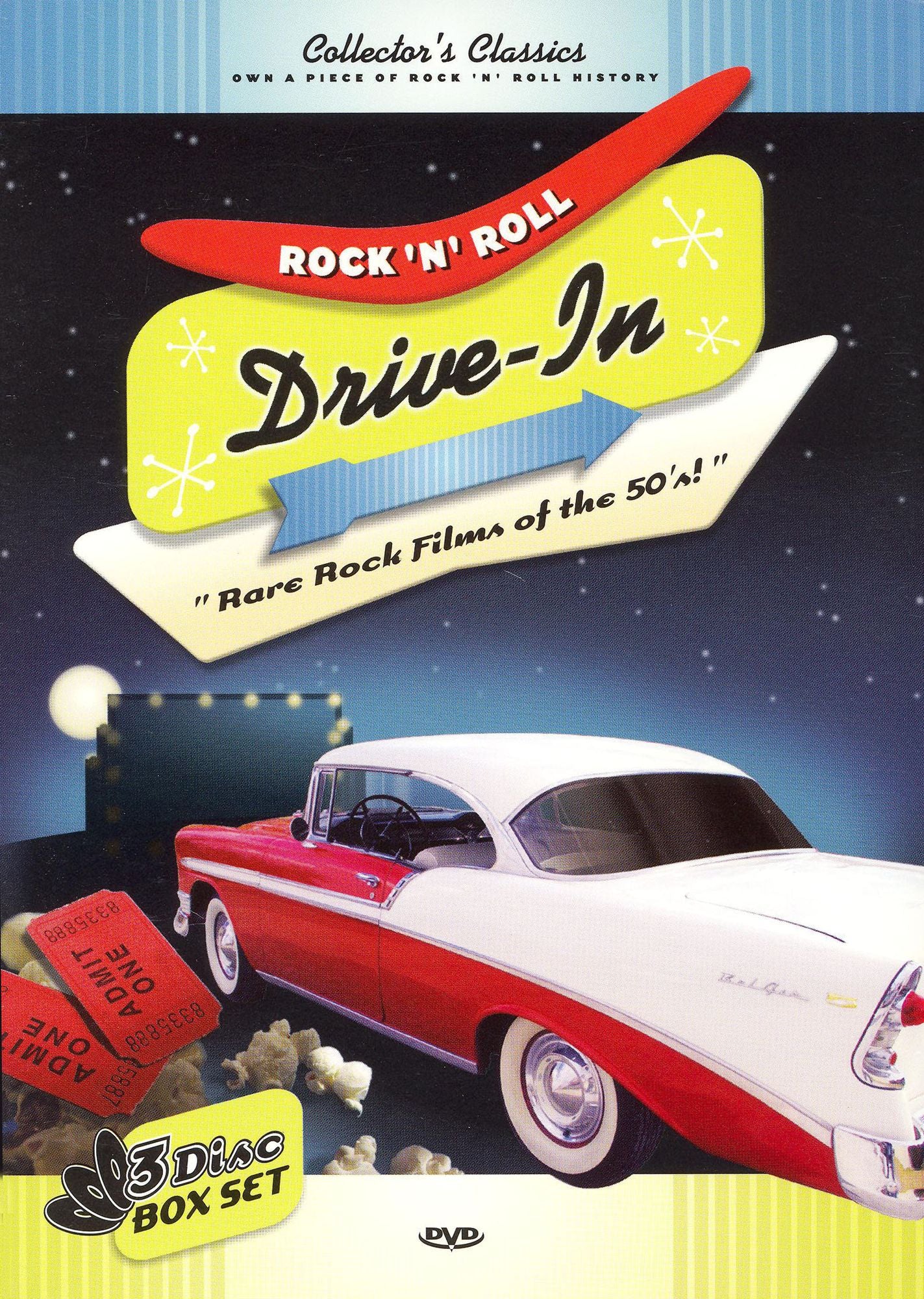 Rock 'n' Roll Drive-In: Go, Johnny Go/Carnival Rock/Hillbillys in a Haunted House [3 Discs]