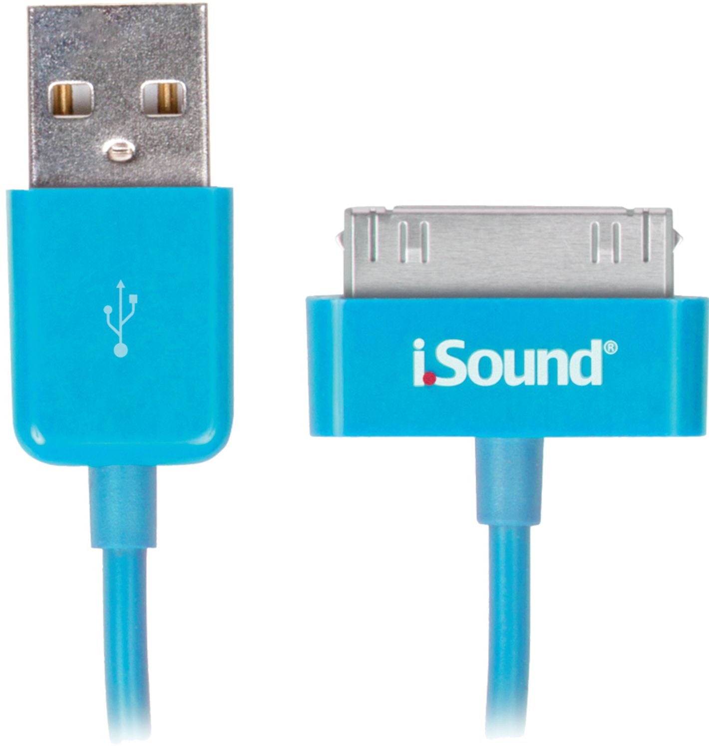 iSound Apple Charge and Sync Cable - Blue