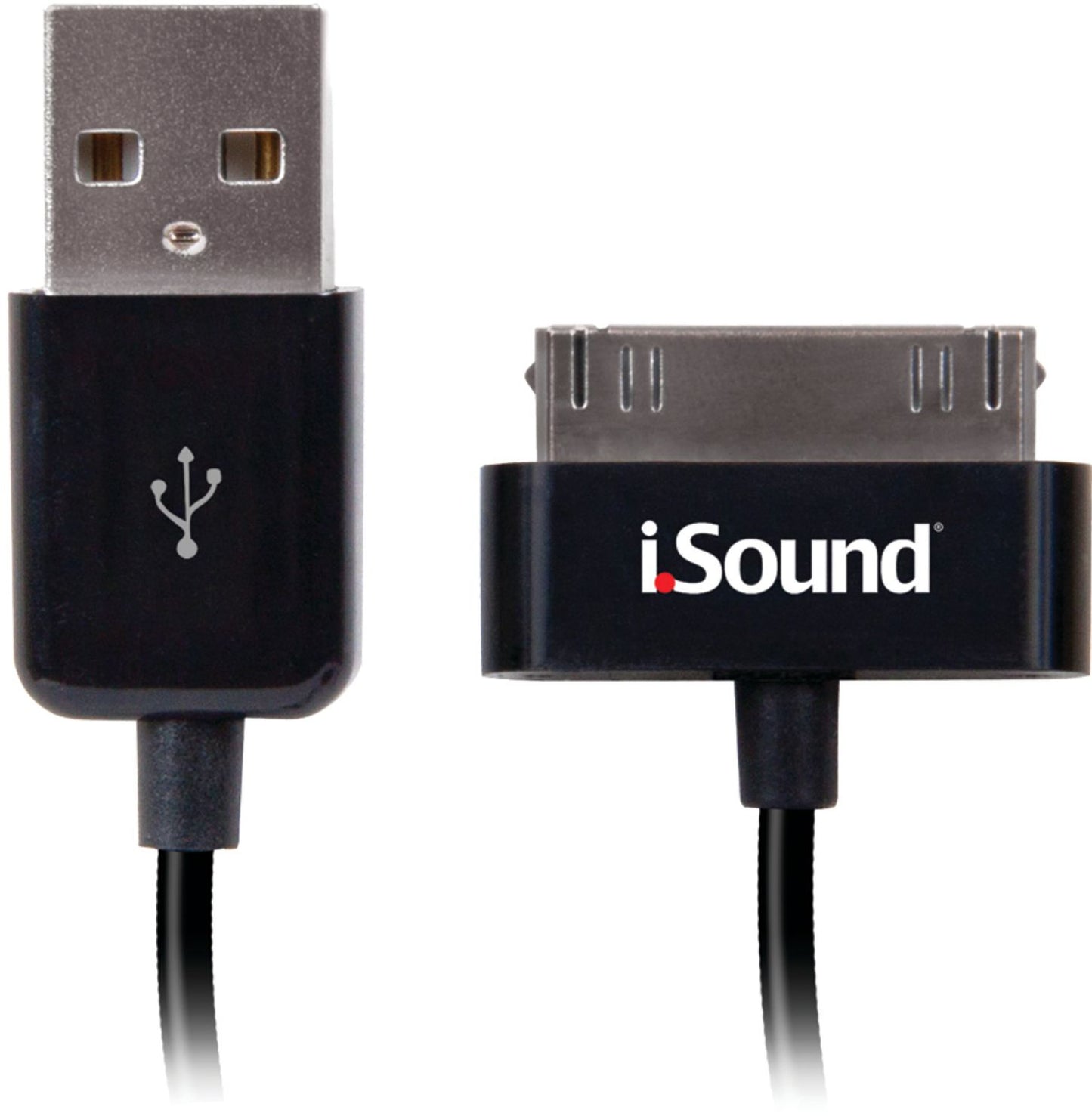 ISound Apple Charge and Sync Cable - Black