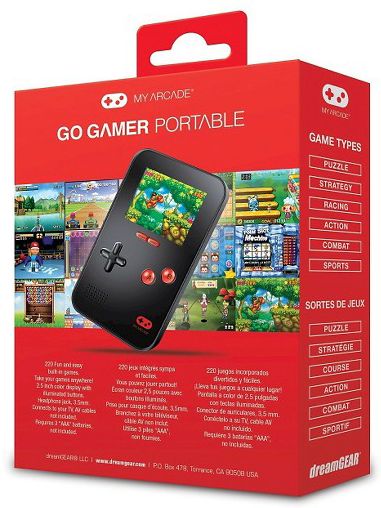 Go Gamer Portable 220 High Resolution Ready to Play Video Games