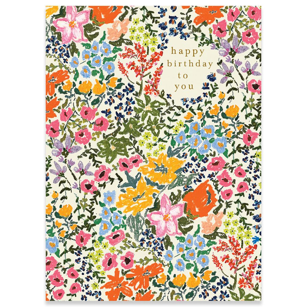 BDAY Colorful Floral