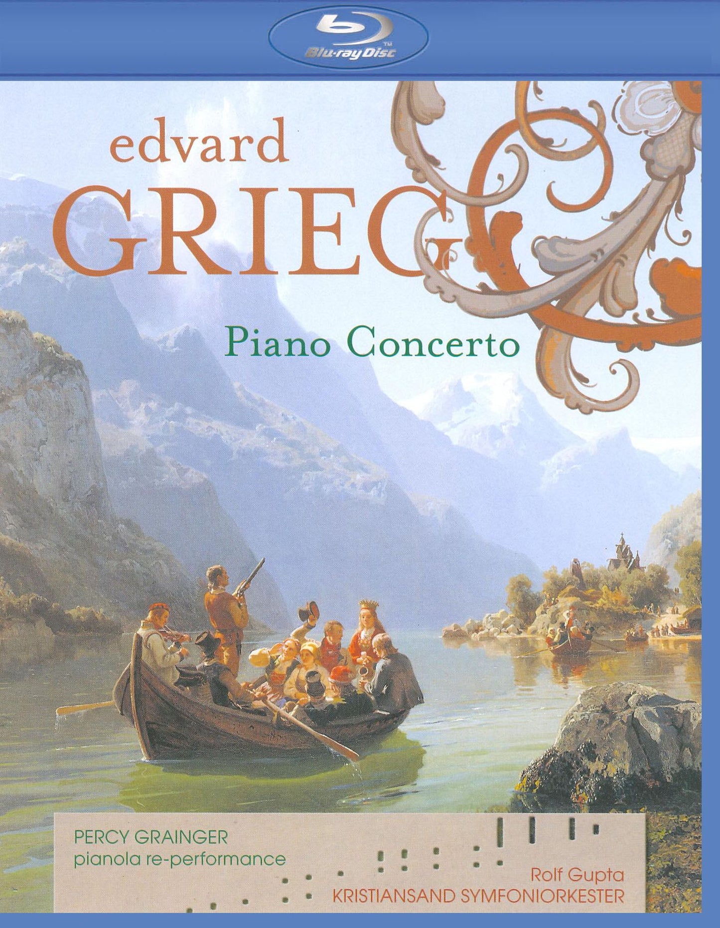 Percy Granger/Kristiansand Symfoniorkester: Grieg - Piano Concerto [2 Discs] [Blu-ray]