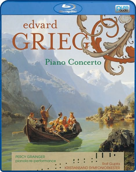 Percy Granger/Kristiansand Symfoniorkester: Grieg - Piano Concerto [2 Discs] [Blu-ray]