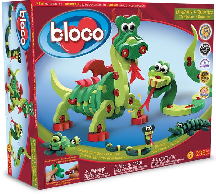 Bloco - Dragons & Reptiles