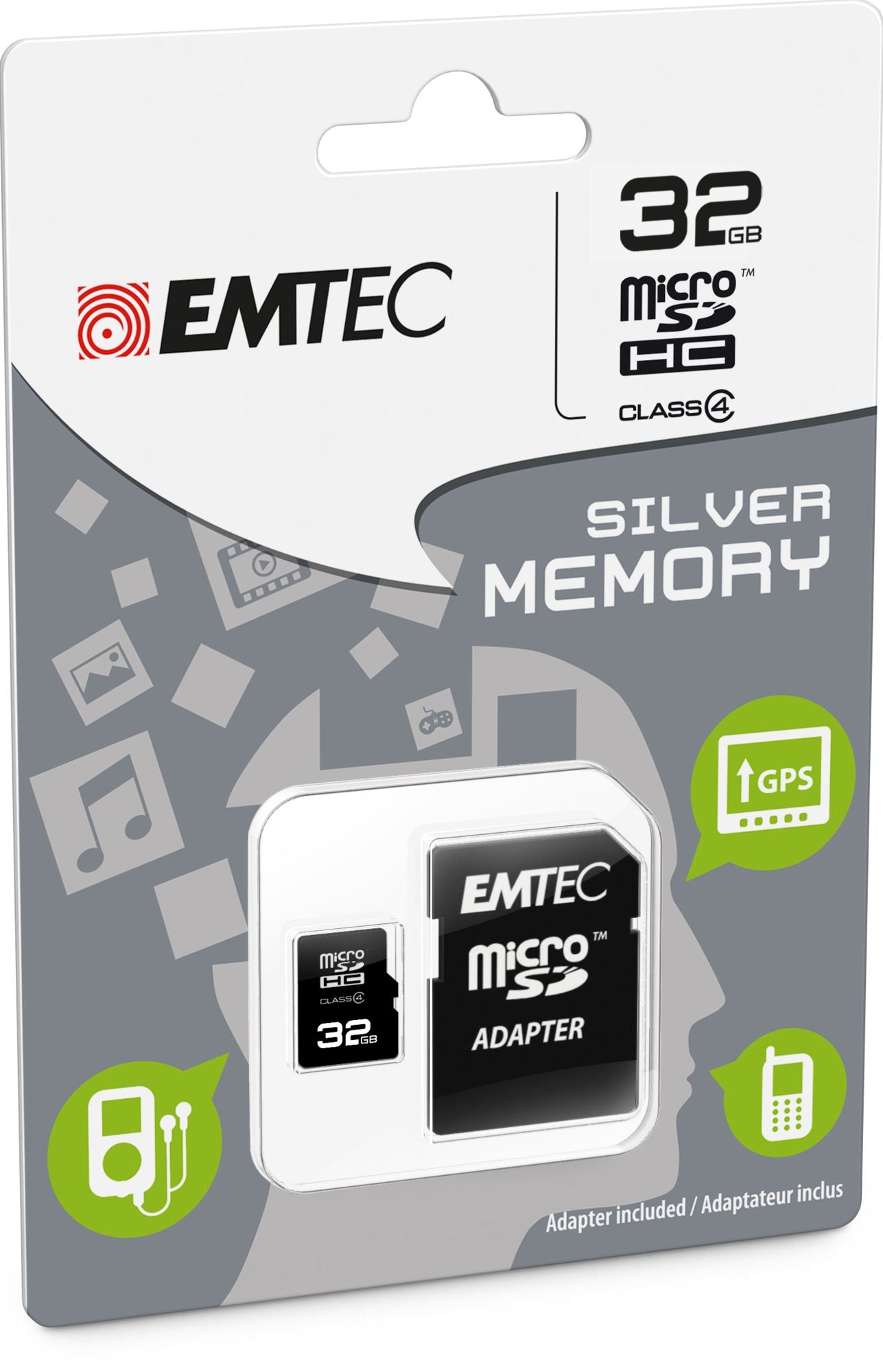 microSDHC Class 10 UHS-1 32G w/ Adapter
