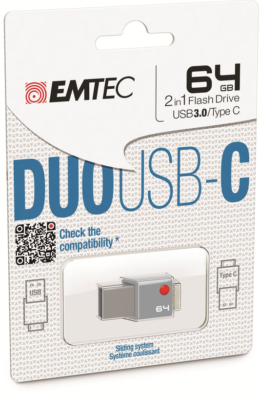 Flash Drive USB3/Type-C 32G T400 Duo