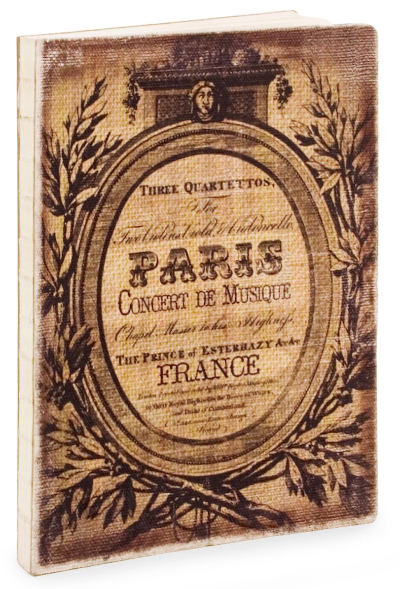 Deconstructed "La Belle Paris" Deconstructed Writing Journal- 6"x8"