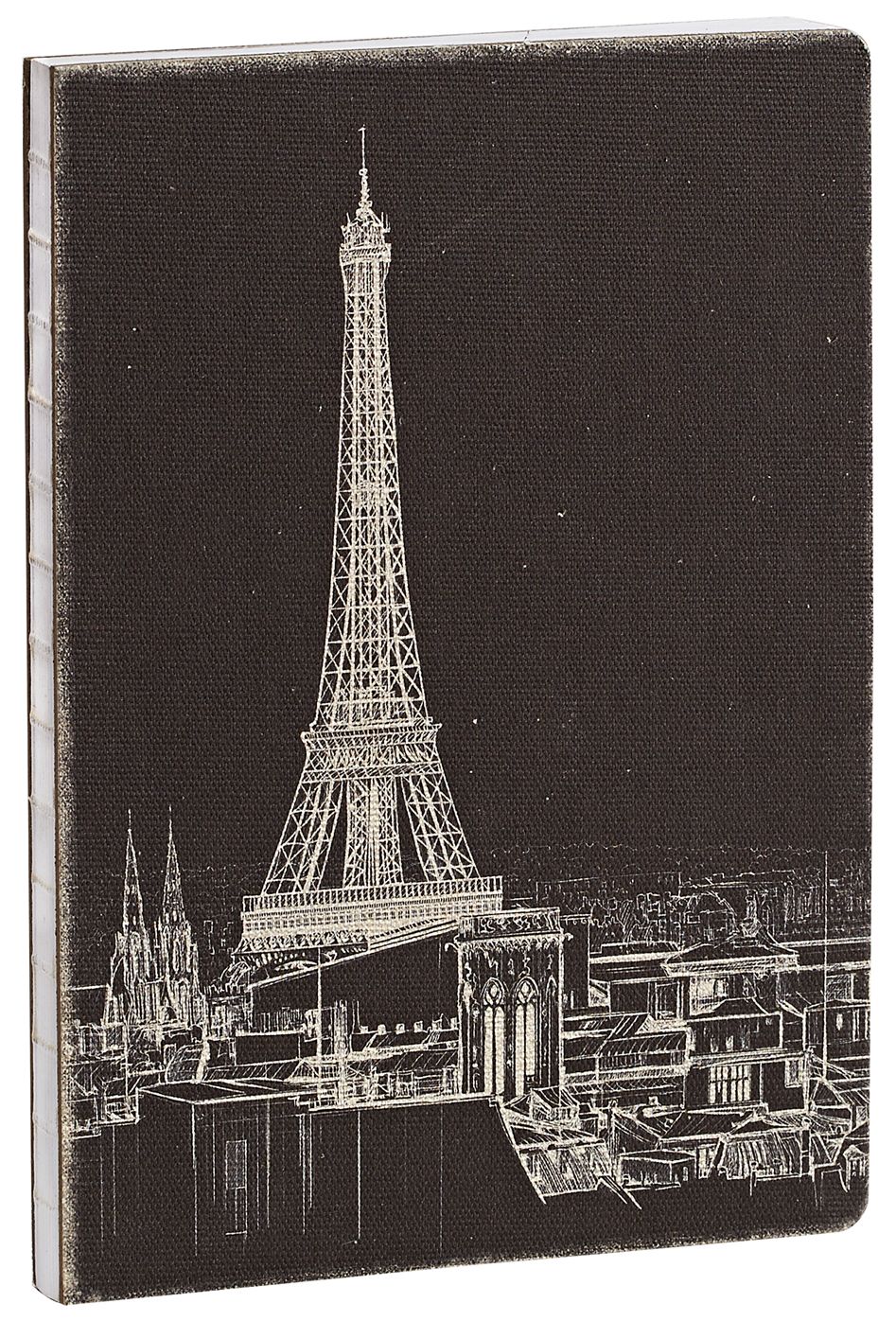 Deconstructed Eiffel Tower Sketchbook 7" x 10"