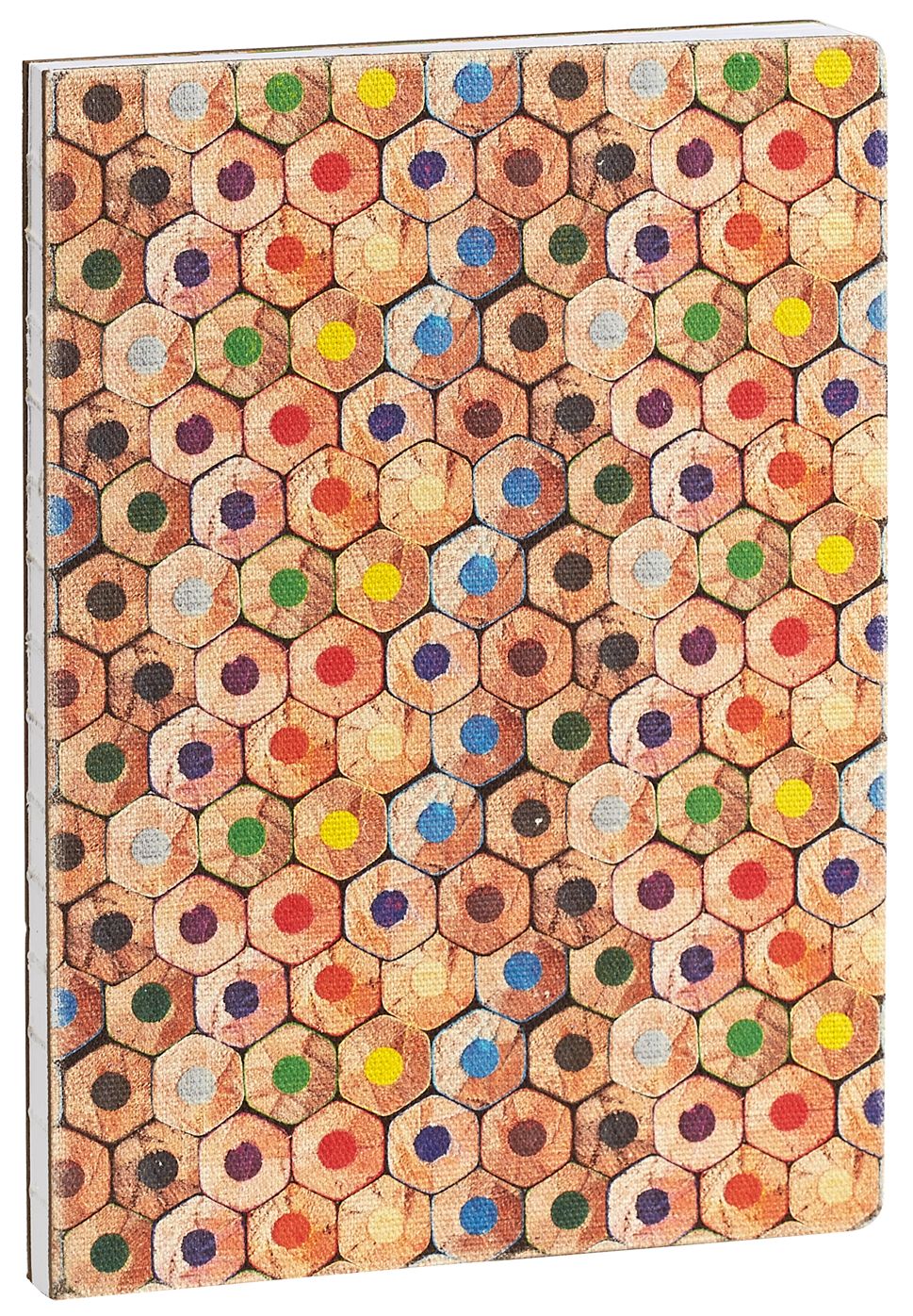 Deconstructed Colored Pencils Sketchbook 7" x 10"