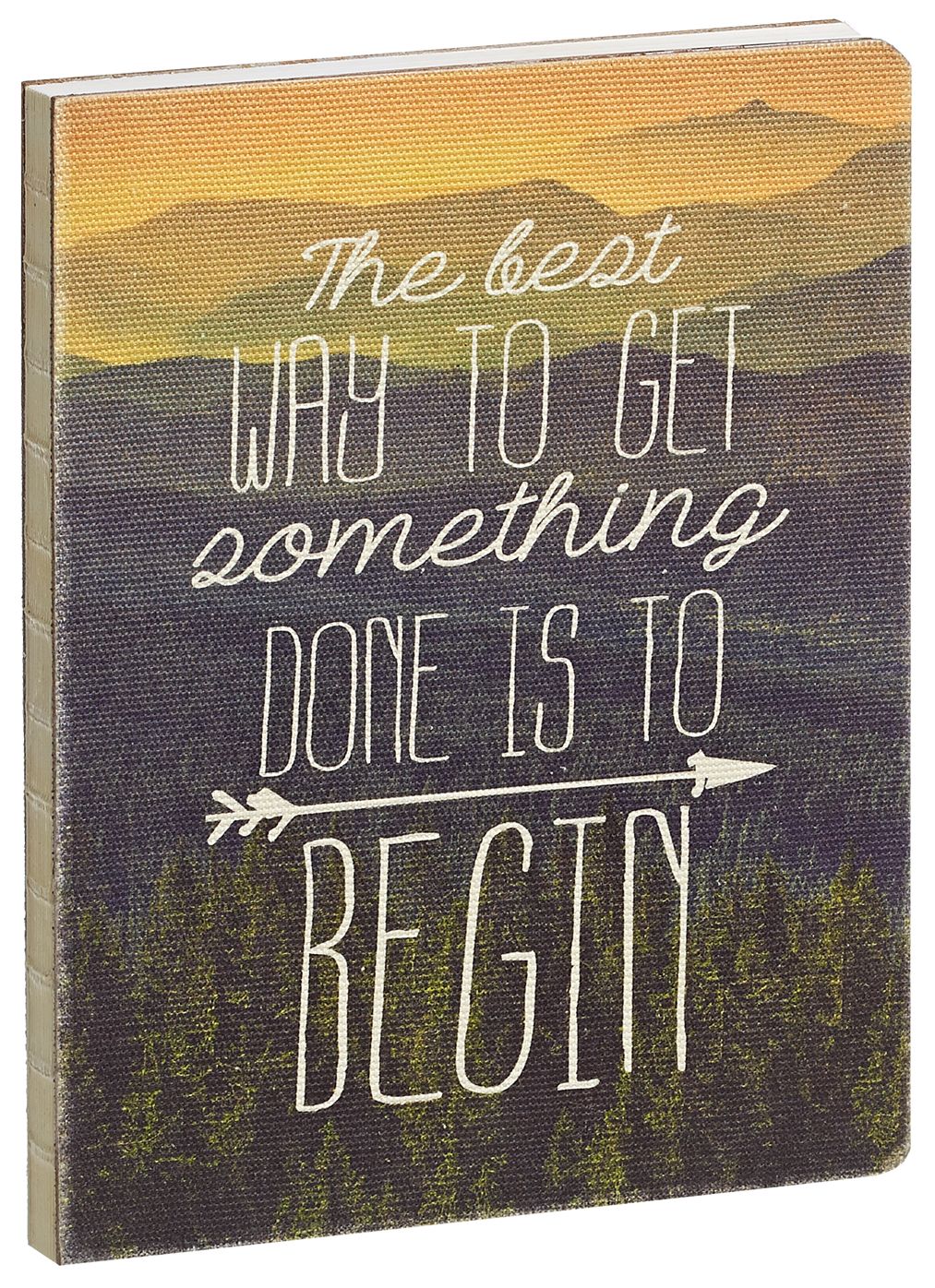 Deconstructed The Best Way to Get Something Done Bound Lined Journal 6.5" x 8.5"