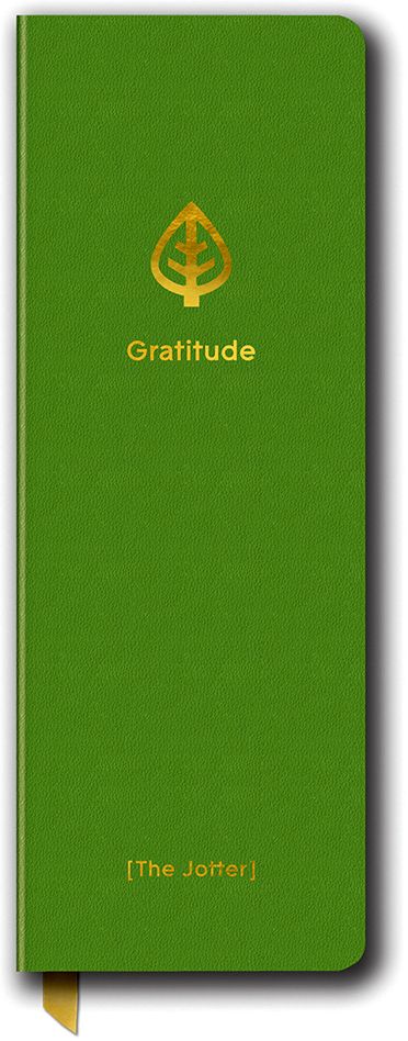 Green Jotter Guided Gratitude Journal (2.625"x7.25")