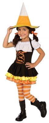 Costumes 196872 Little Candy Corn Witch Toddler-Child Costume