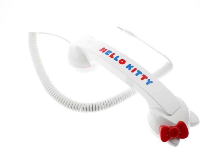 Native Union POP Phone Retro Handset - Hello Kitty White Soft Touch