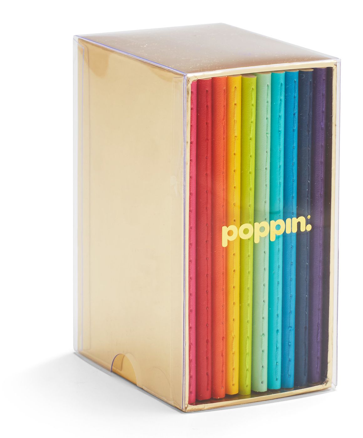 Mini Medley Classic Assorted Soft Cover Ruled Notebooks, Set of 10
