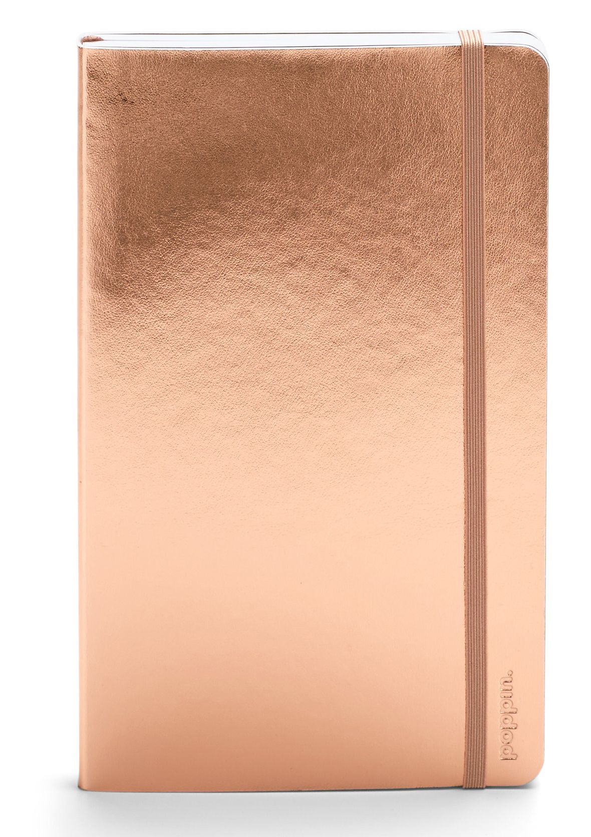 Copper Medium Soft Cover Ruled Notebook