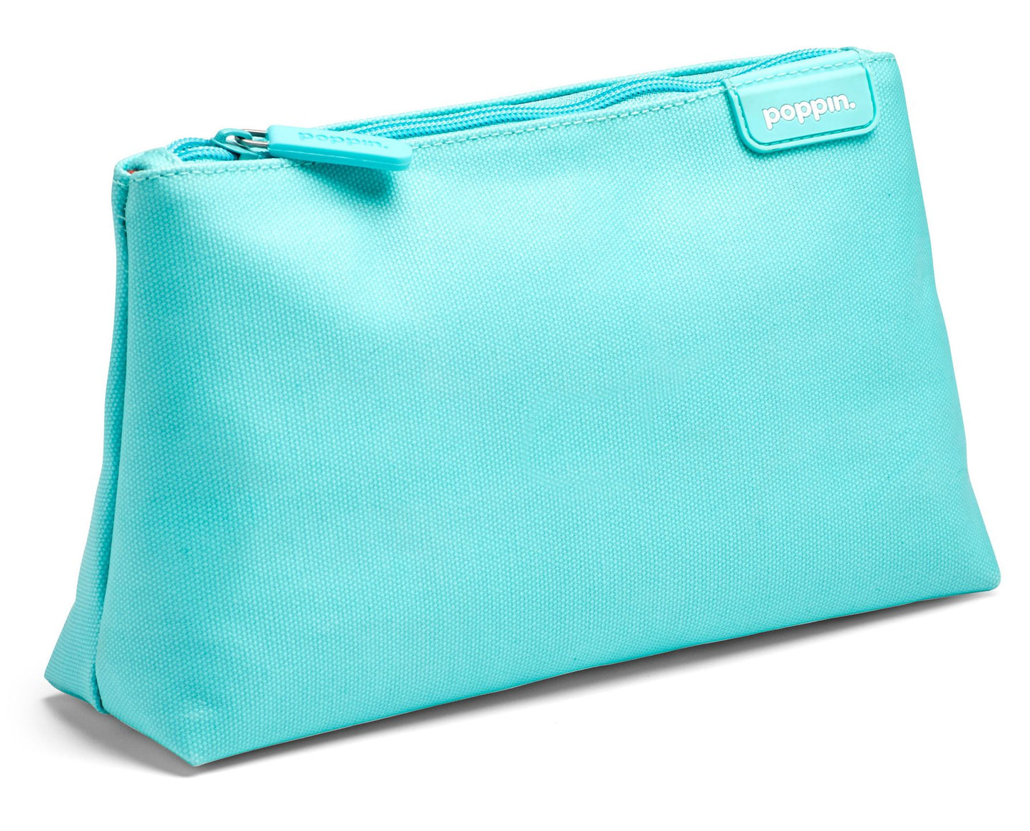 Aqua + Coral Medium Accessory Pouch
