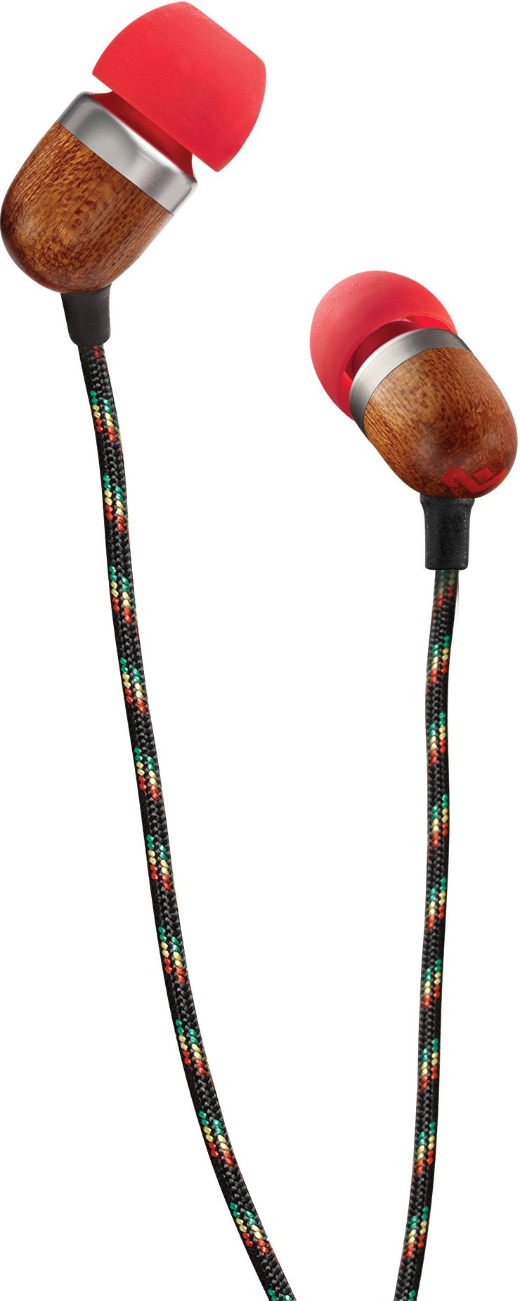 House of Marley Smile Jamaica In-Ear Headphones with Inline Microphone (Fire)