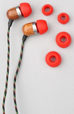 House of Marley Smile Jamaica In-Ear Headphones with Inline Microphone (Fire)