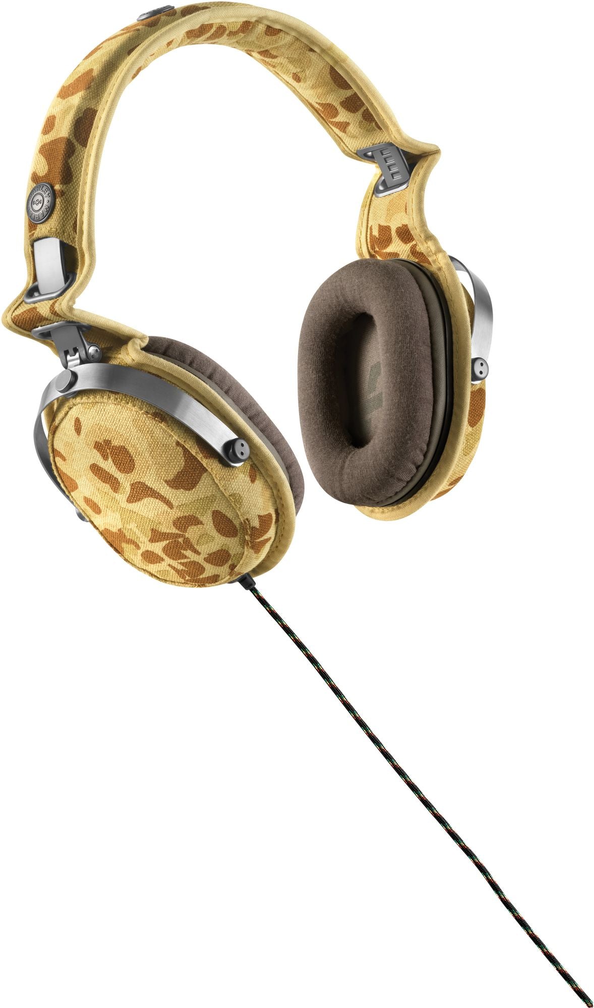 House of Marley EM-JH063-CO Rise Up Over-Ear Headphones with 3-Button Mic - Camo