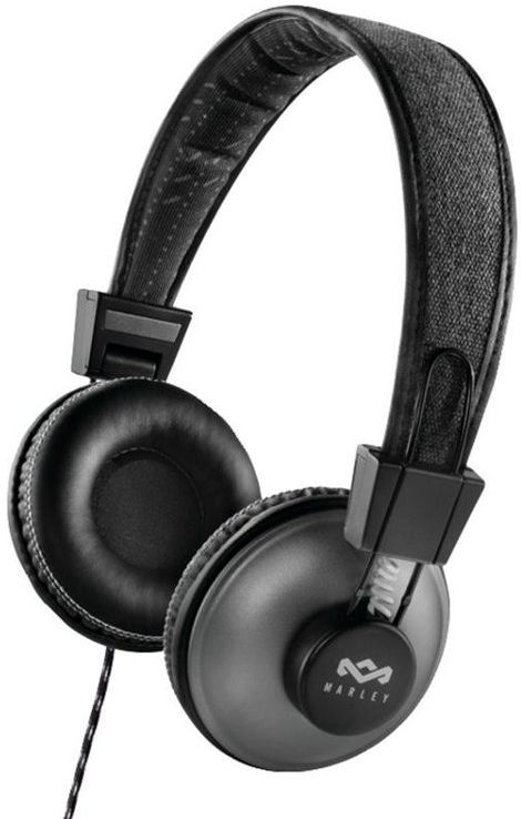 House of Marley EM-JH010-PS Positive Vibration On-Ear Headphones - Pulse