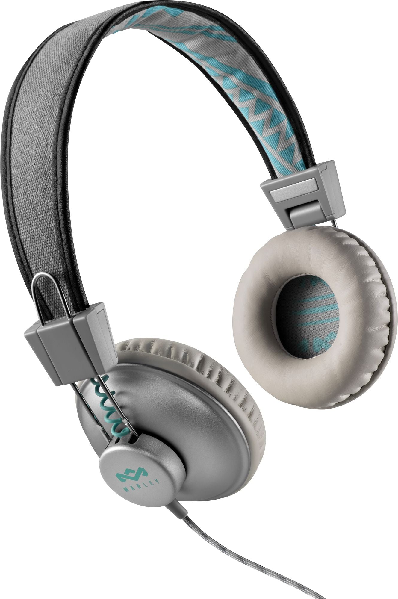 House of Marley EM-JH010-SM Positive Vibration On-Ear Headphones - Mist