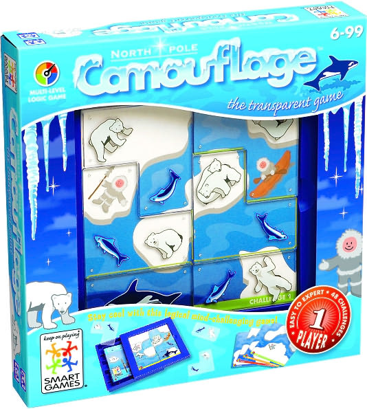 Camouflage North Pole One Player Logic Game
