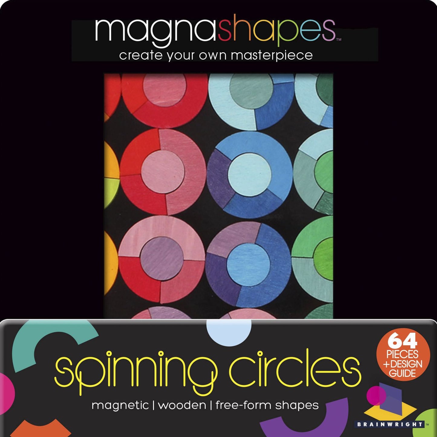 Magna Shapes Puzzles and display