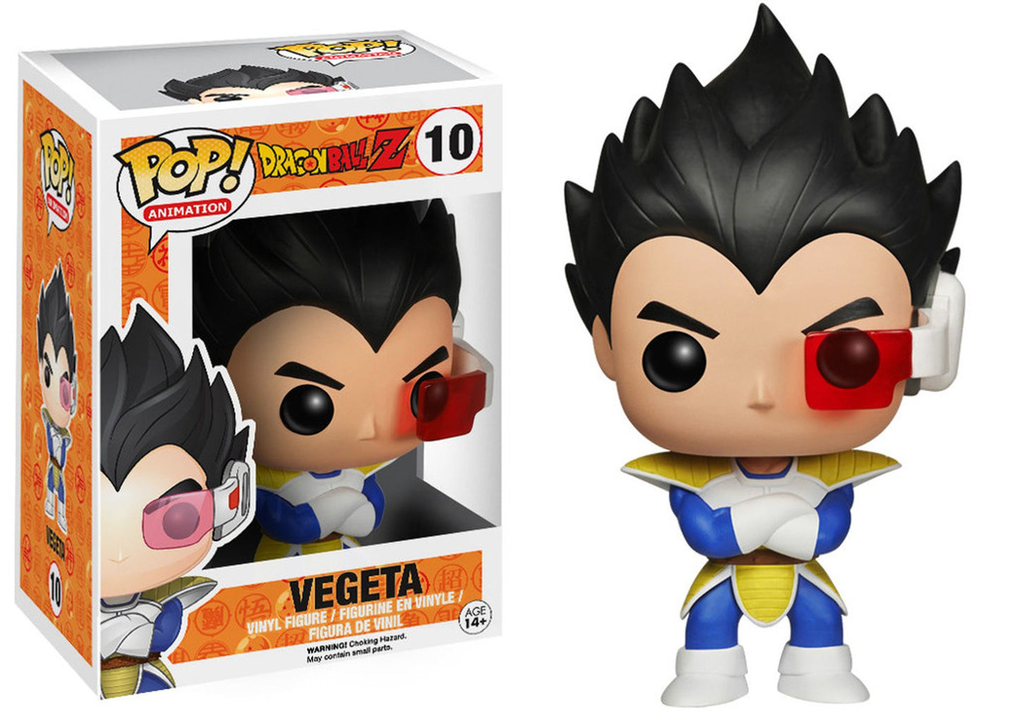 Funko Dragonball Z POP! Anime Vinyl Collectors Set: Super Saiyan Goku, Vegeta, Piccolo, Final Form Frieza