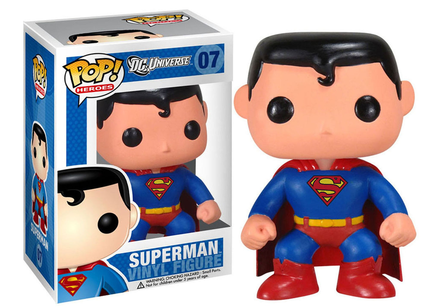 Funko DC Universe POP! Heroes Vinyl Collectors Set: Batman, Superman, and Flash