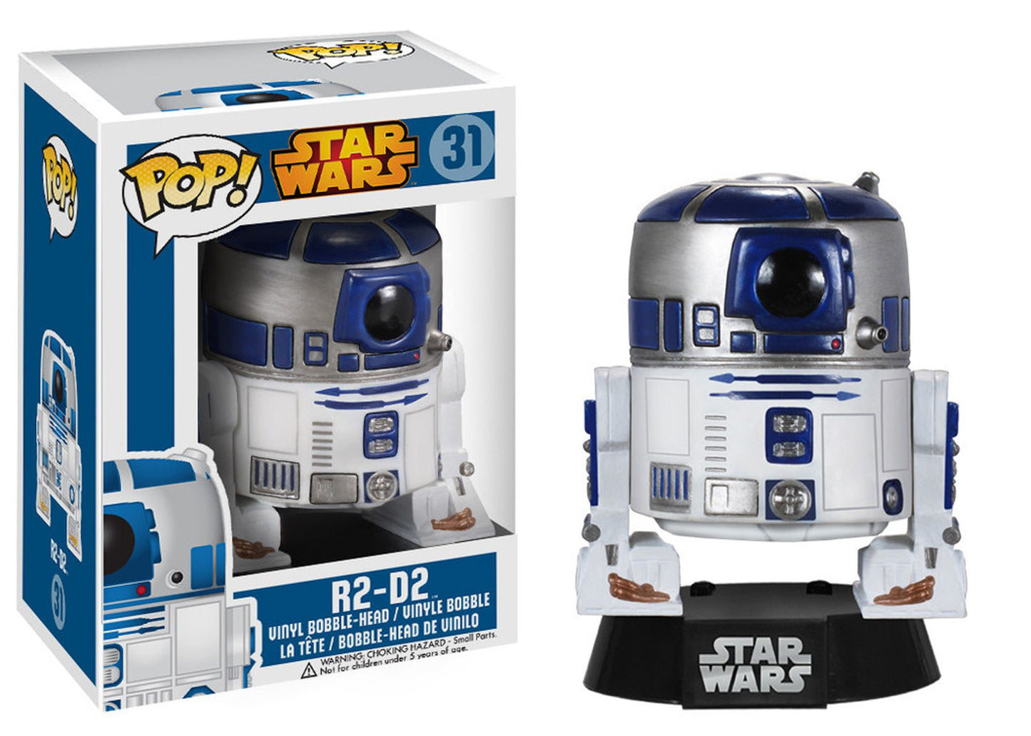 Funko Star Wars POP! Vinyl Collectors Set: Darth Vader, Boba Fett, R2-D2, C-3PO