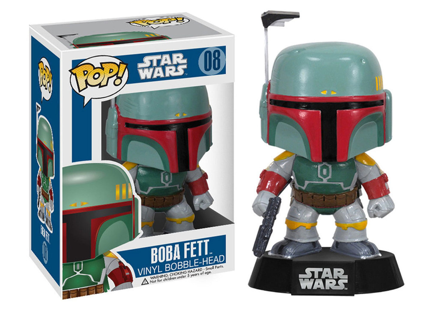 Funko Star Wars POP! Vinyl Collectors Set: Darth Vader, Boba Fett, R2-D2, C-3PO