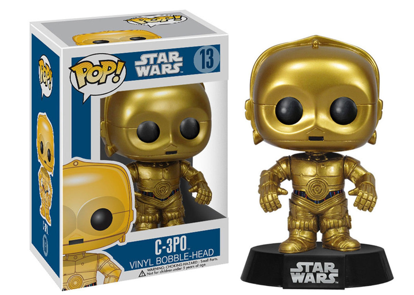 Funko Star Wars POP! Vinyl Collectors Set: Darth Vader, Boba Fett, R2-D2, C-3PO