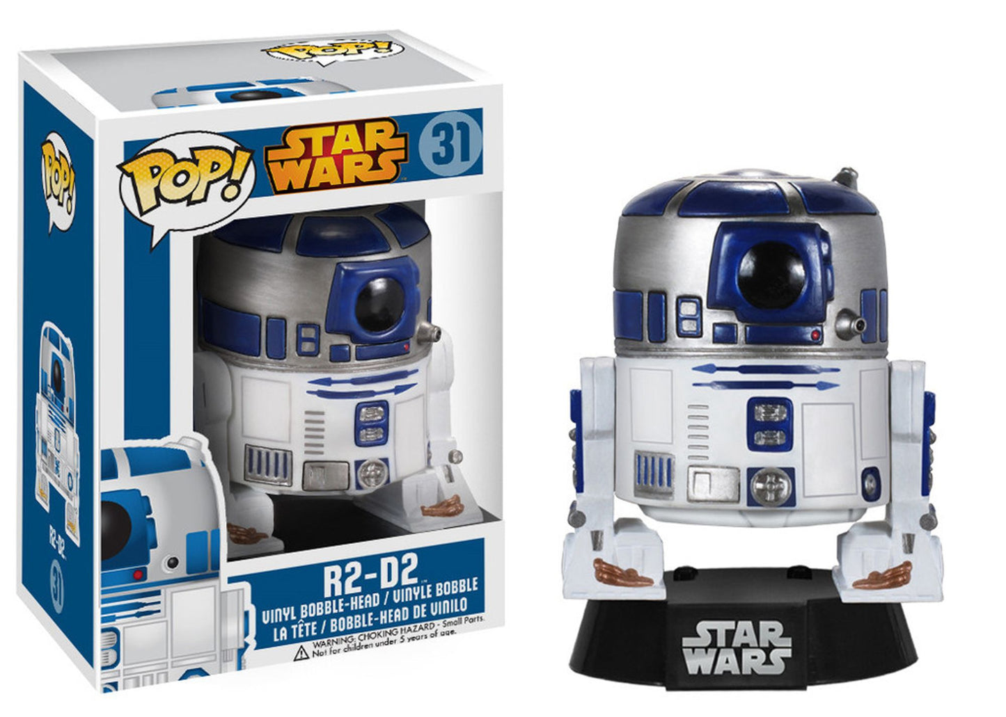 Funko Star Wars POP! Vinyl Collectors Set: Darth Vader, Boba Fett, R2-D2, C-3PO