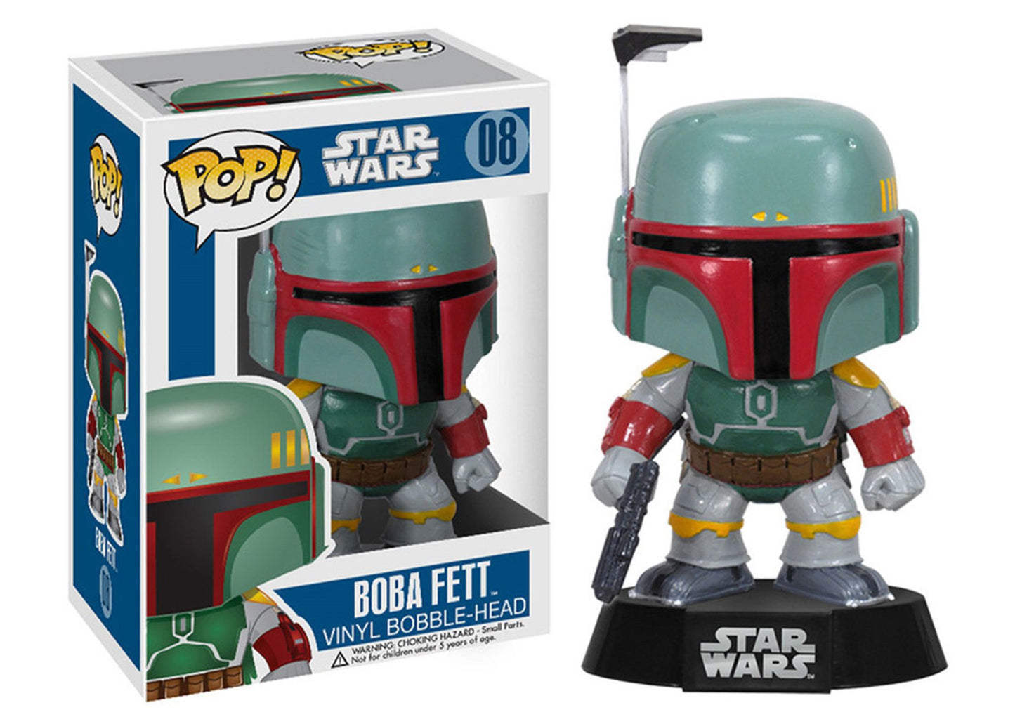 Funko Star Wars POP! Vinyl Collectors Set: Darth Vader, Boba Fett, R2-D2, C-3PO