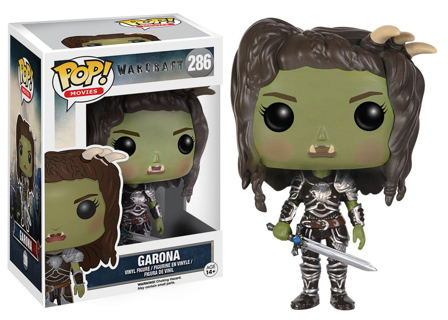 Funko Warcraft: POP! Movies Collectors Set; Lothar, Garona & Durotan